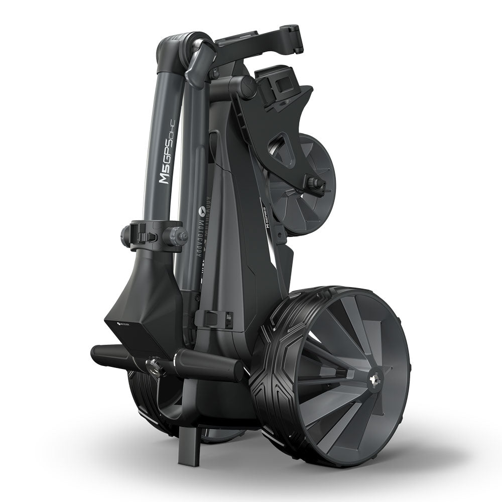 Motocaddy M5 GPS DHC '26 Electric Trundler - w 28V Lithium Ultra Battery