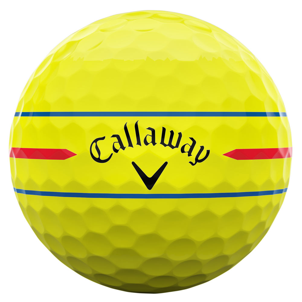 Callaway Chrome Soft 360 '26 Triple Track Yellow Golf Balls - Dozen