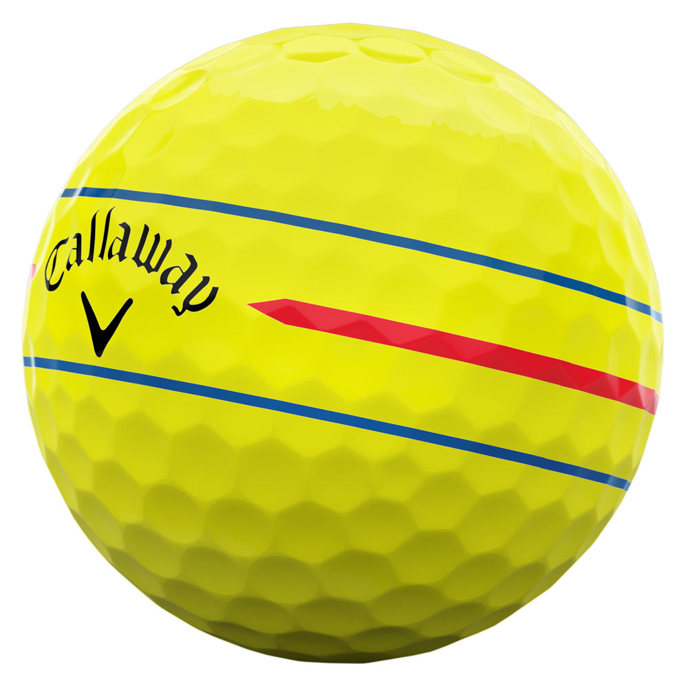 Callaway Chrome Soft 360 '26 Triple Track Yellow Golf Balls - Dozen
