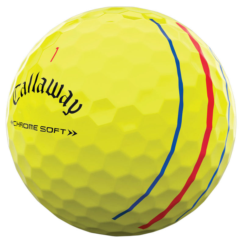 Callaway Chrome Soft Triple Track Golf Balls '22 - Dozen