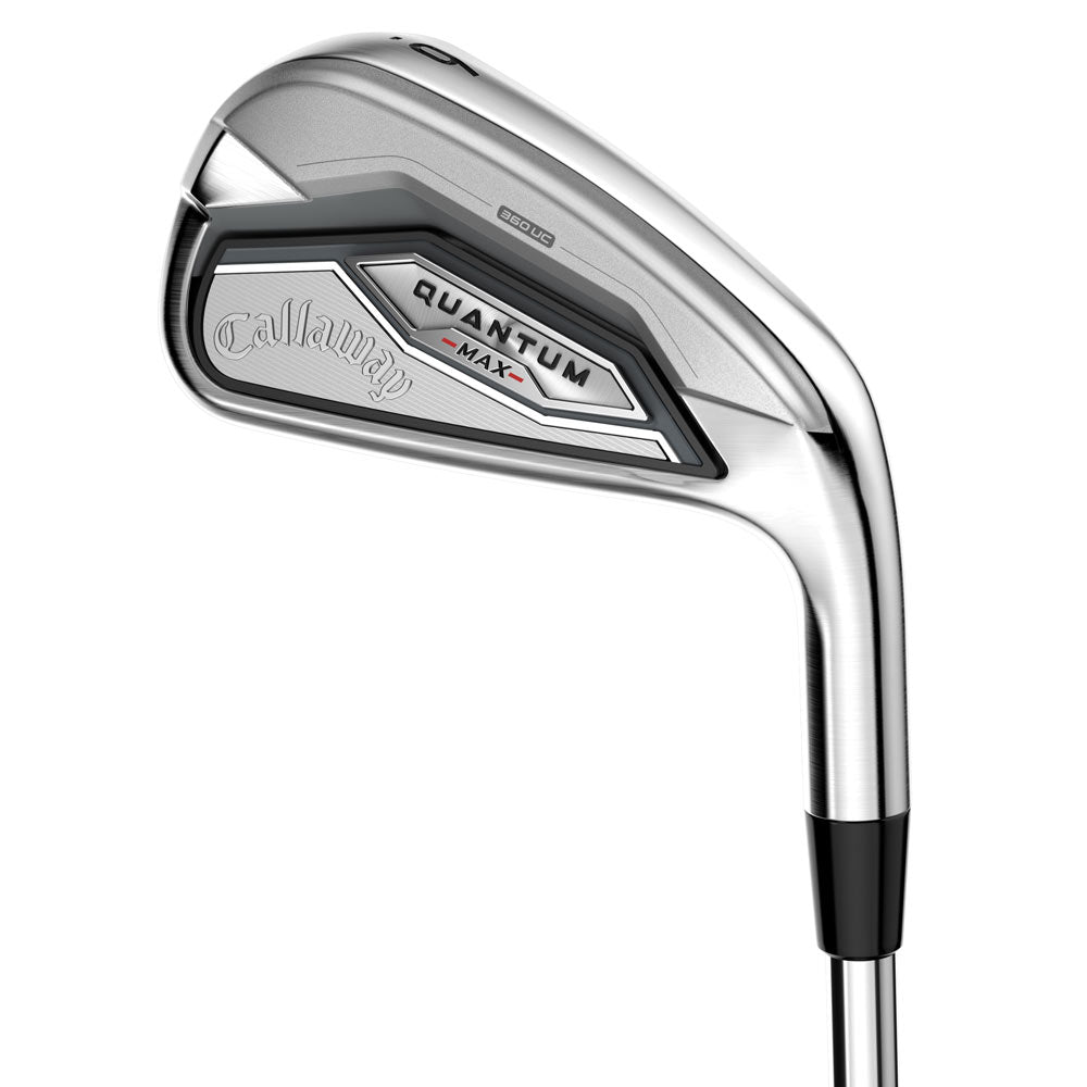Callaway Mens Quantum Max Irons 4-PW Right Hand Steel Stiff