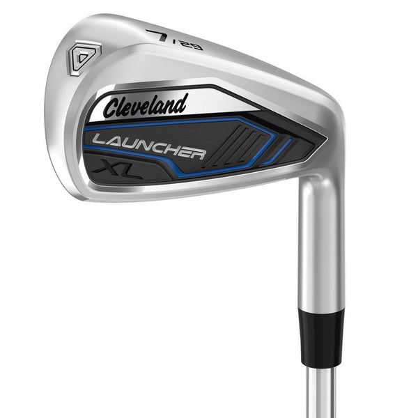 Cleveland Golf Mens Launcher XL Irons RH 4-PW Steel Stiff - 2 Degrees Up