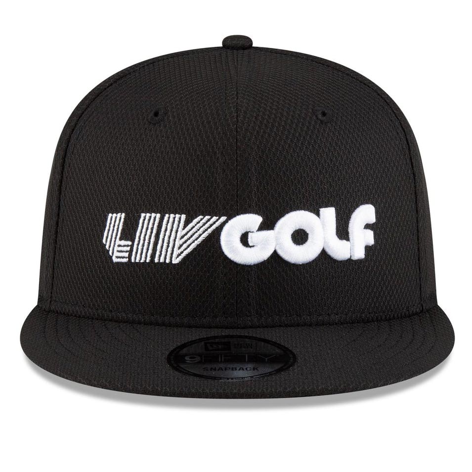 'Liv Golf' Black 9FIFTY Snapback Adjustable Cap