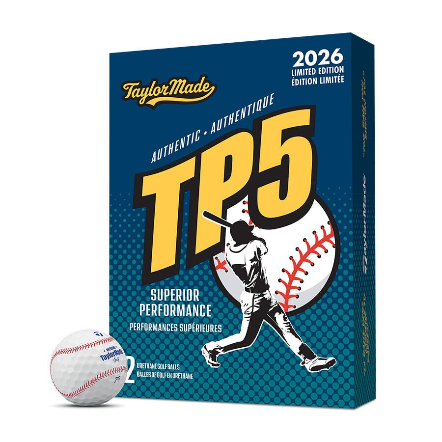 TaylorMade TM26 TP5 Pix Baseball Golf Balls Dozen