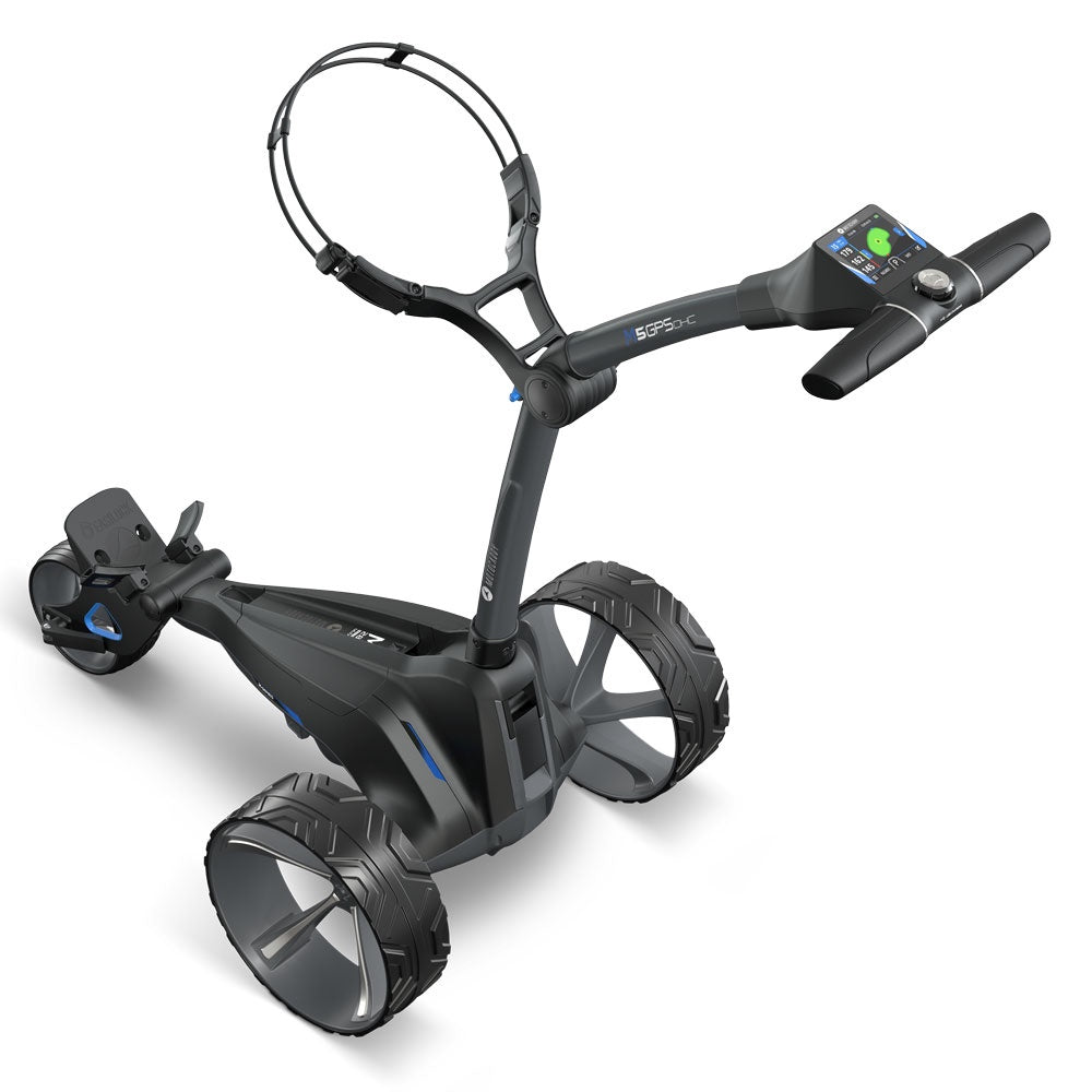 Motocaddy M5 GPS DHC '24 Electric Trundler w Lithium Standard