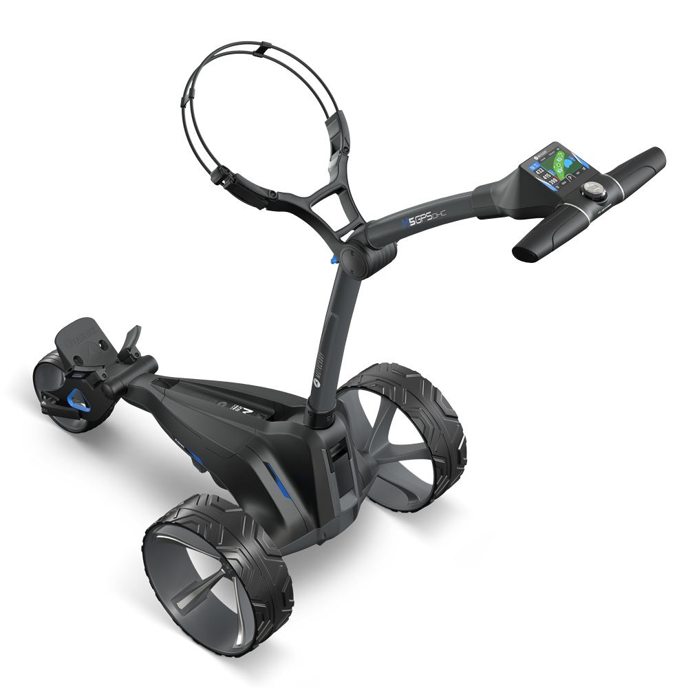 Motocaddy M5 GPS DHC '25 Electric Trundler - w Lithium Ultra battery