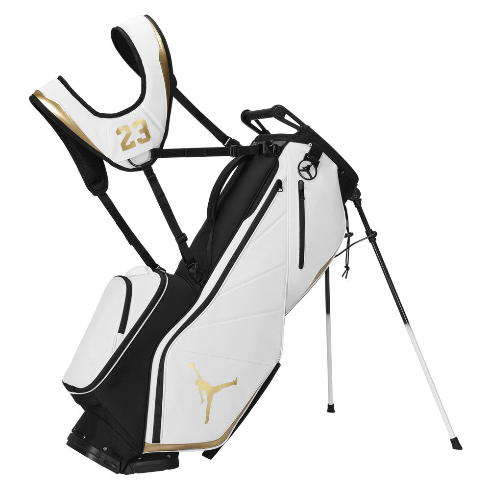 【希少】Nike Jordan Golf キャディバッグ ブラック 新ジョーダンゴルフバッグ☆Jordan Fade Away Luxe☆お早めに