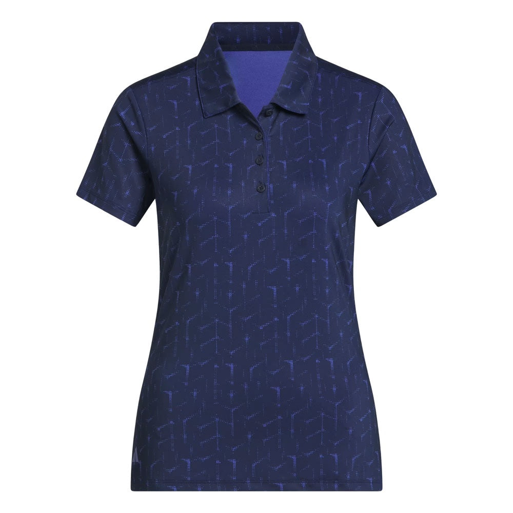 adidas Ladies Performance Printed Polo