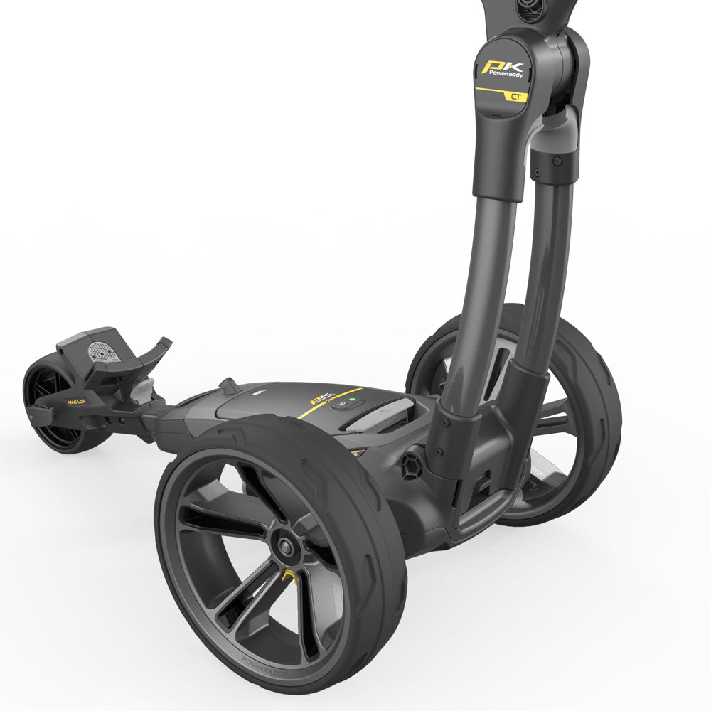 Powakaddy CT12 GPS EBS Gun Metal '25 Electric Trundler with XL Lithium Battery
