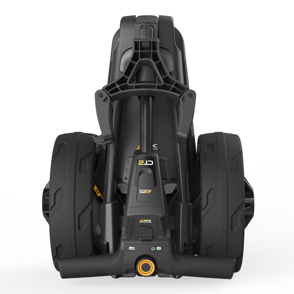 Powakaddy CT2 Stealth Black '25 Electric Trundler with 18 Hole Lithium Battery