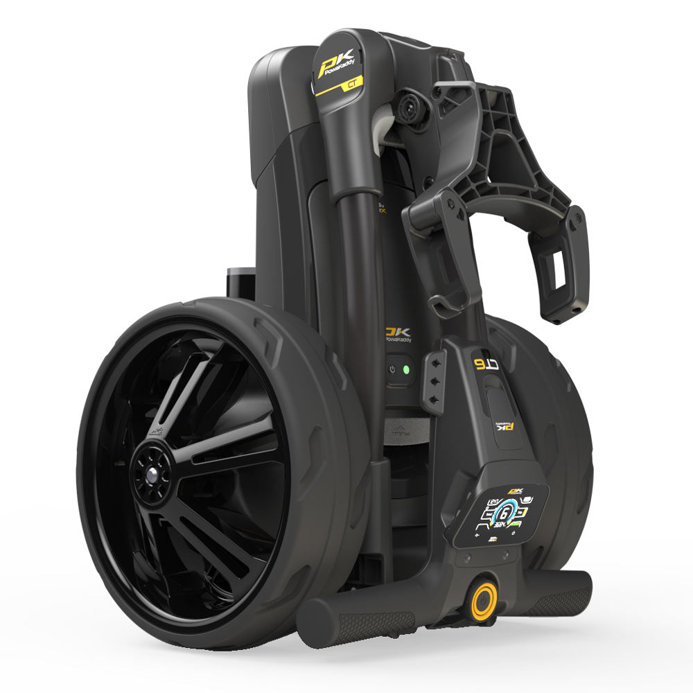 Powakaddy CT6 EBS Stealth Black '25 Electric Trundler with 18 Hole Lithium Battery
