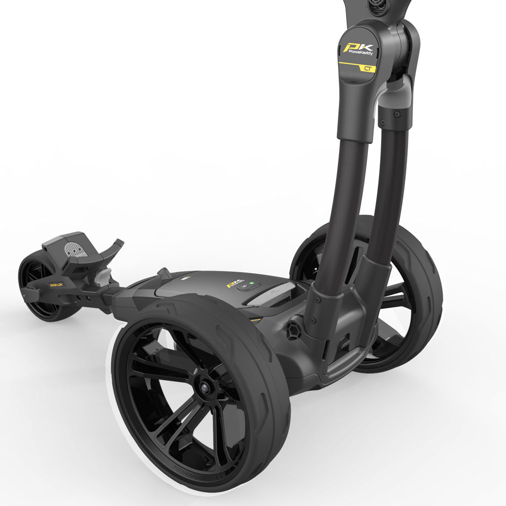 Powakaddy CT6 EBS Stealth Black '25 Electric Trundler with 18 Hole Lithium Battery