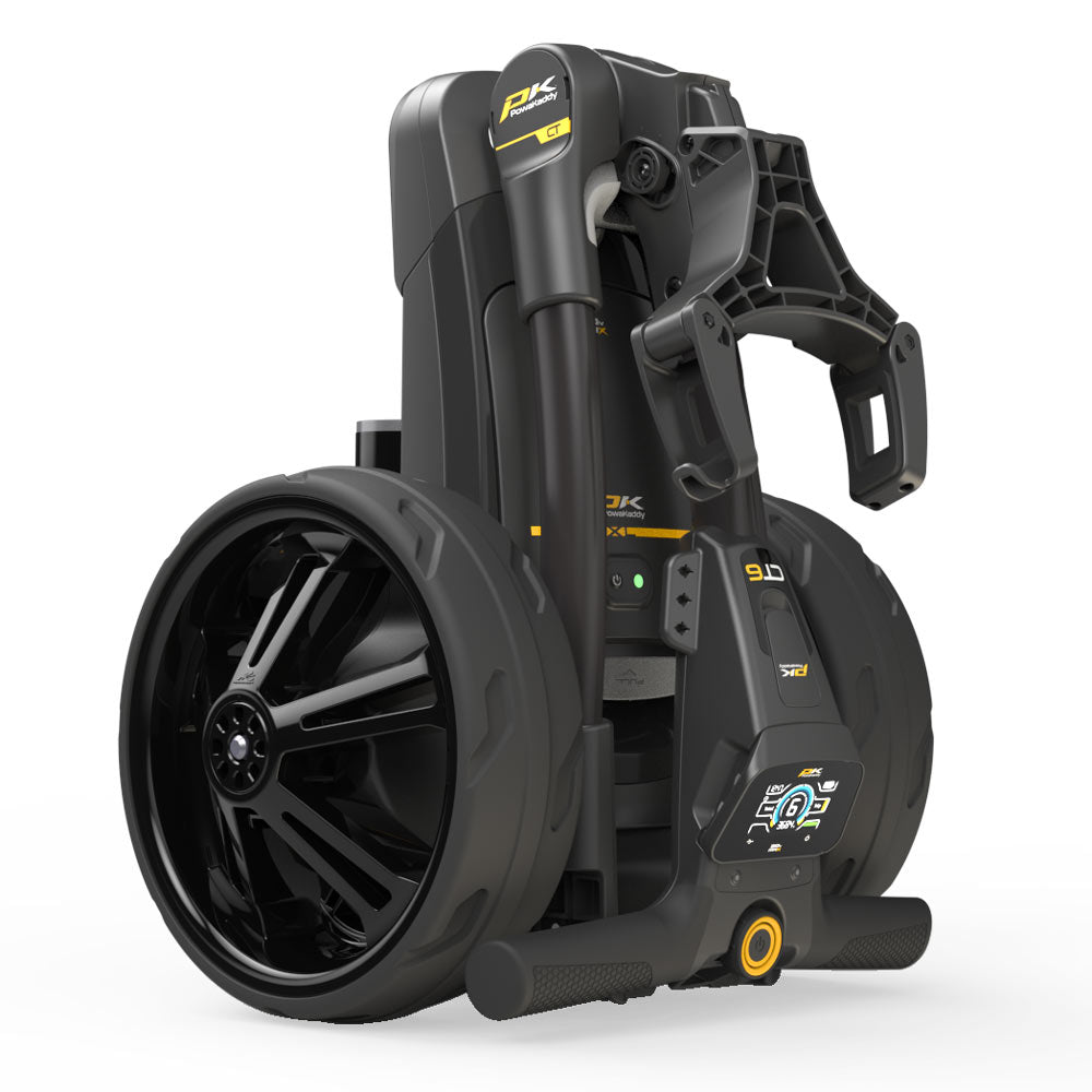 Powakaddy CT6 Stealth Black '25 Electric Trundler with XL Lithium Battery