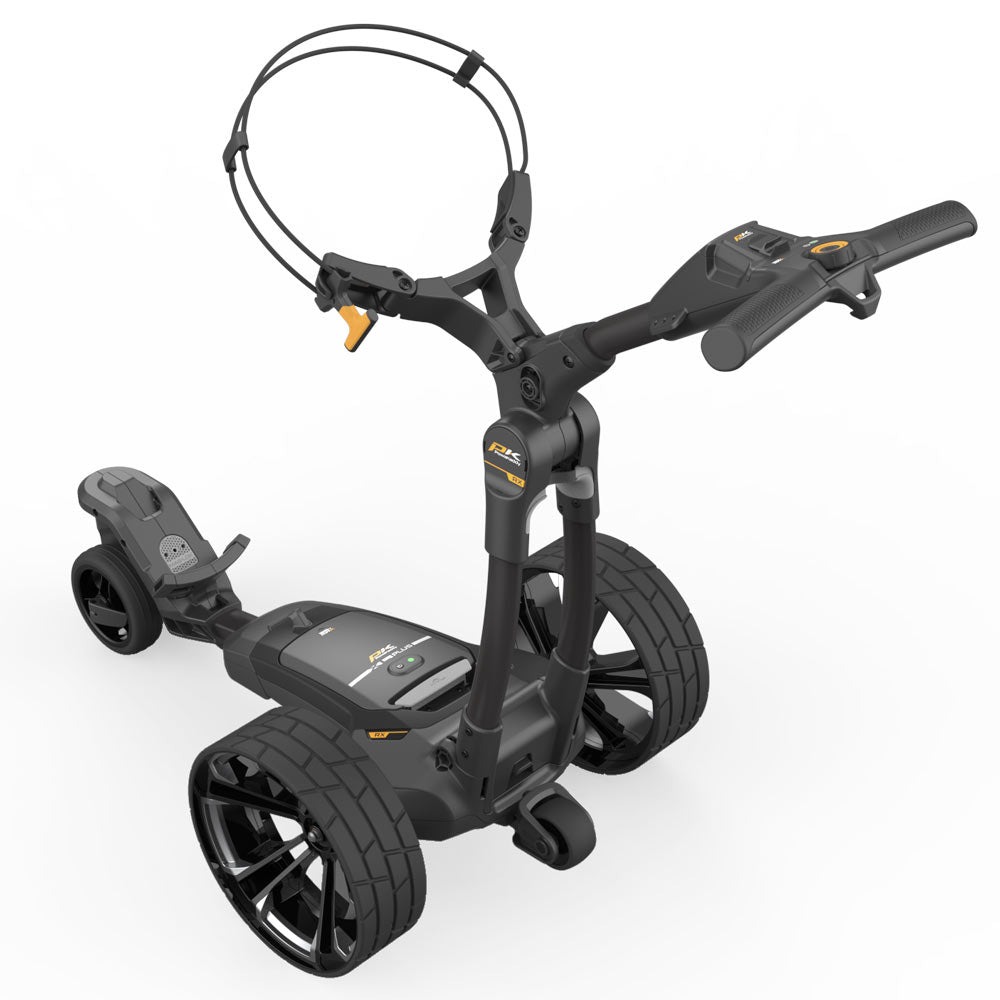 Powakaddy RX Remote Stealth Black '25 with XL Plus Lithium Battery