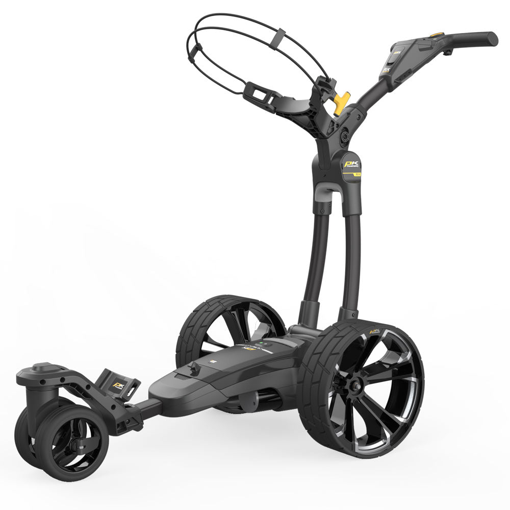 Powakaddy RX Remote Stealth Black '25 with XL Plus Lithium Battery