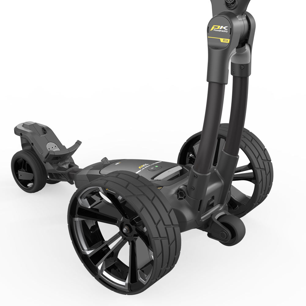 Powakaddy RX Remote Stealth Black '25 with XL Plus Lithium Battery