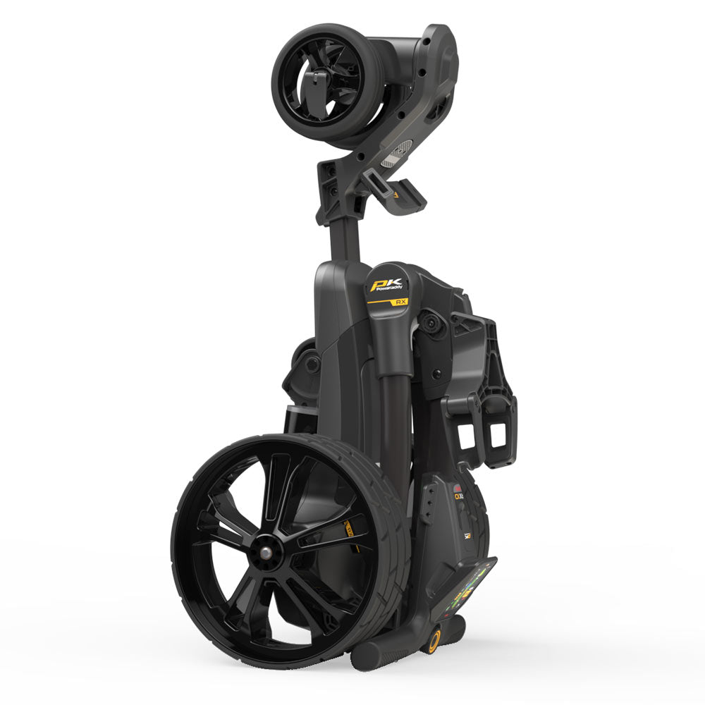 Powakaddy RX10 GPS Stealth Black '25 with XL Plus Lithium Battery