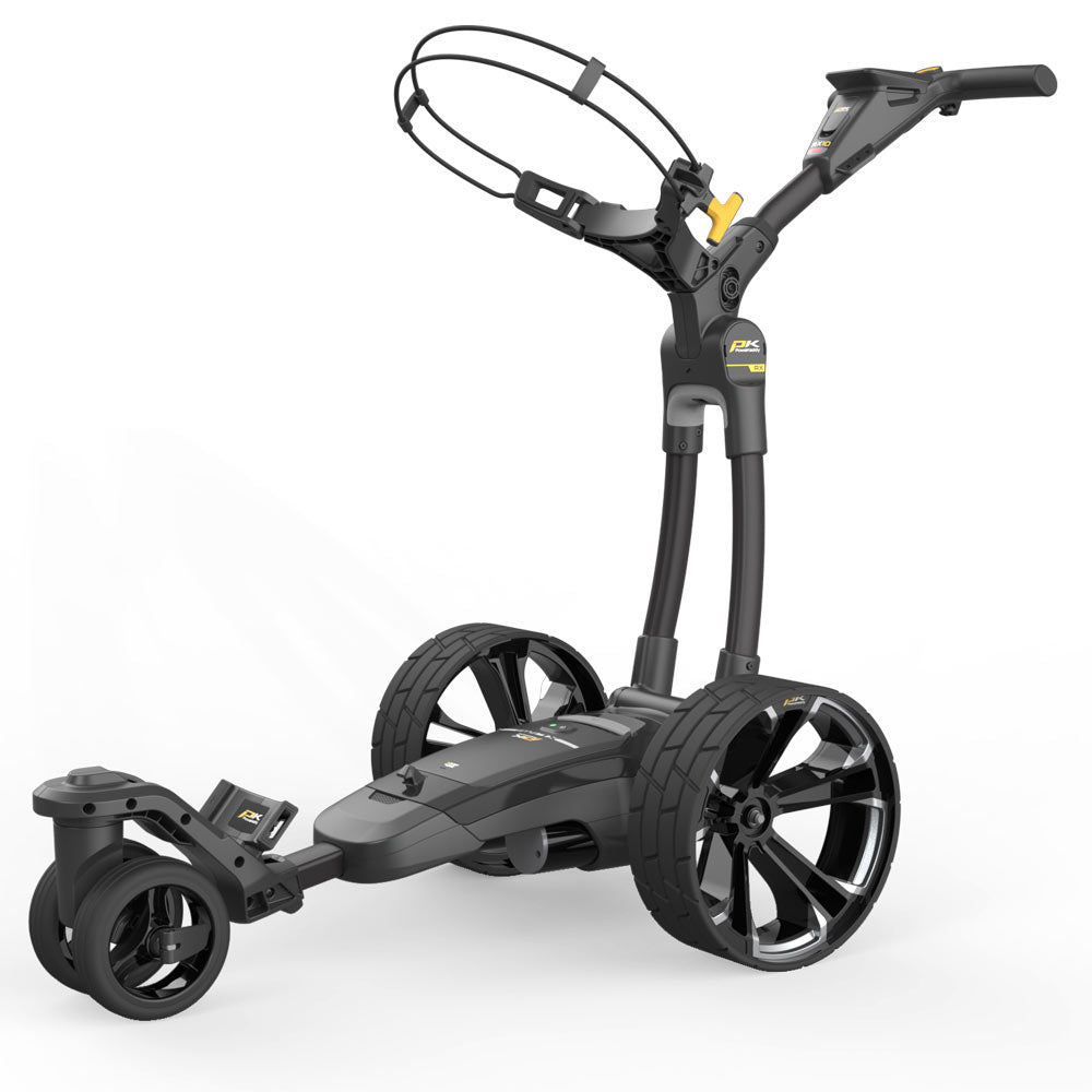 Powakaddy RX10 GPS Stealth Black '25 with XL Plus Lithium Battery