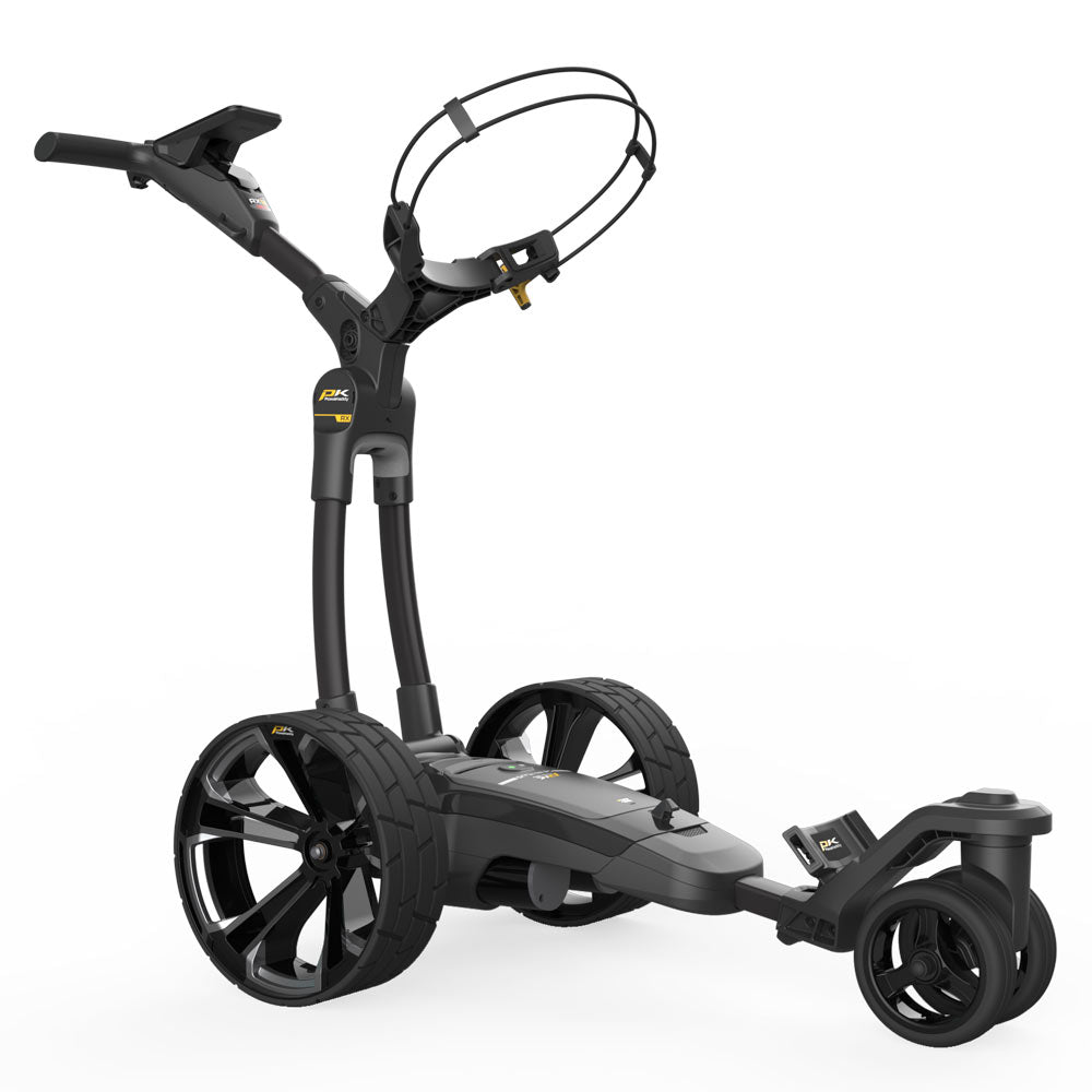 Powakaddy RX12 Remote GPS Black '25 with XL Plus Lithium Battery