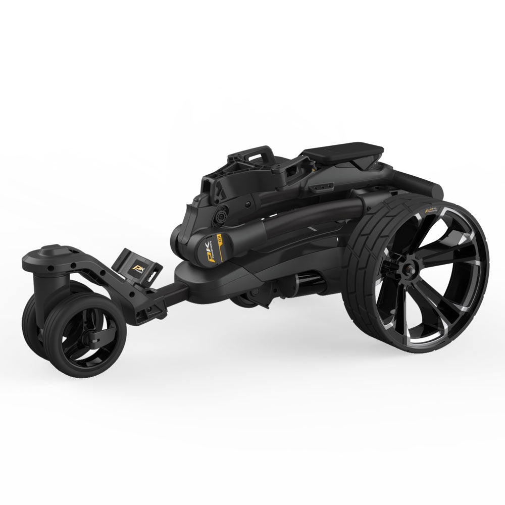 Powakaddy RX12 Remote GPS Black '25 with XL Plus Lithium Battery