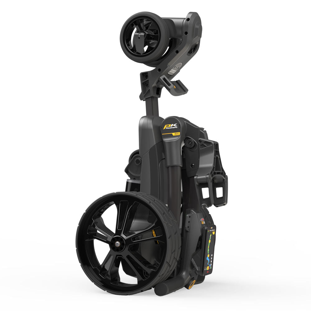 Powakaddy RX12 Remote GPS Black '25 with XL Plus Lithium Battery
