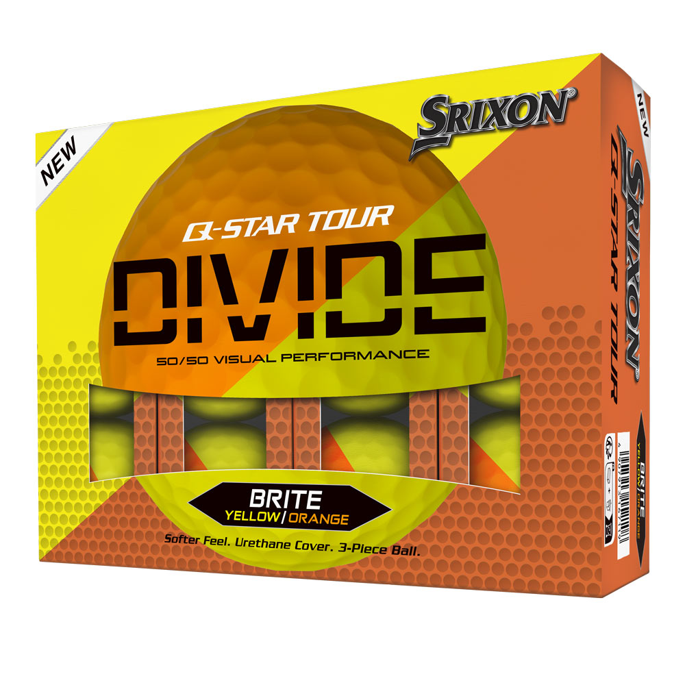 Srixon Q-Star Tour Divide V5 Golf Balls - Dozen