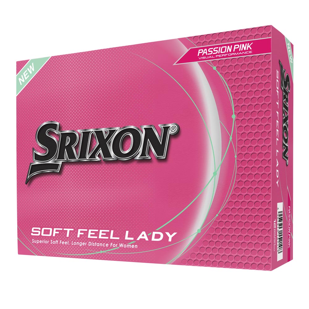 Srixon Soft Feel Lady Golf Balls V9 - Dozen