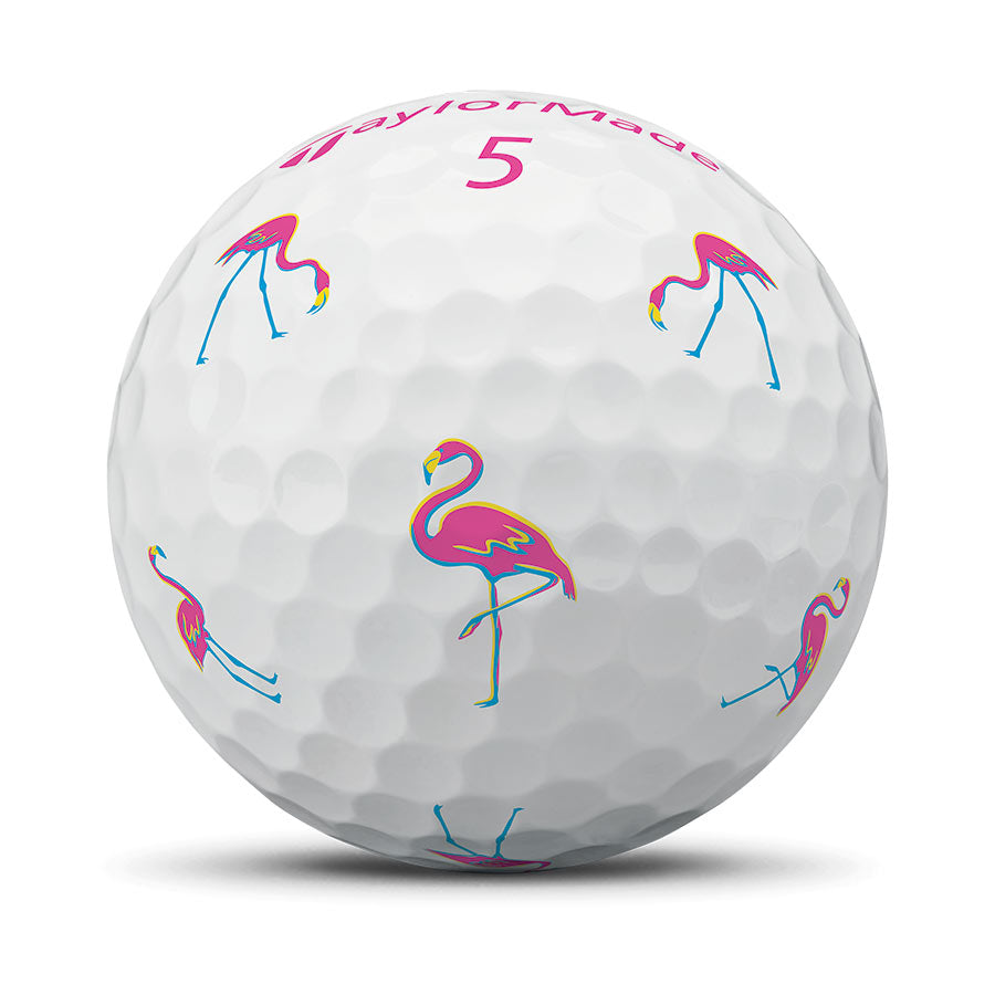 TaylorMade TM26 TP5 Flamingo Golf Balls - Dozen