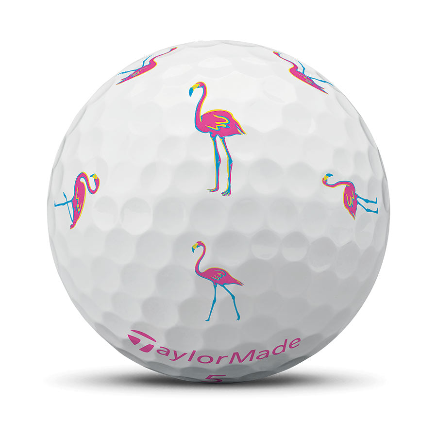 TaylorMade TM26 TP5 Flamingo Golf Balls - Dozen