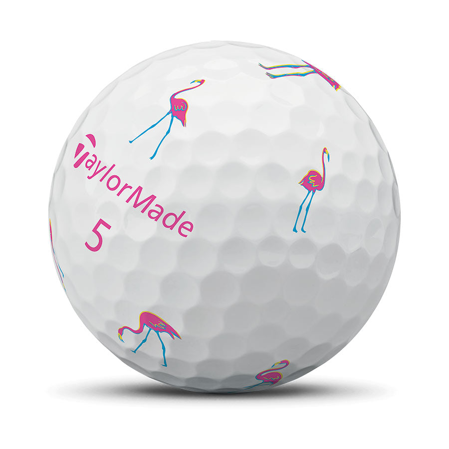 TaylorMade TM26 TP5 Flamingo Golf Balls - Dozen