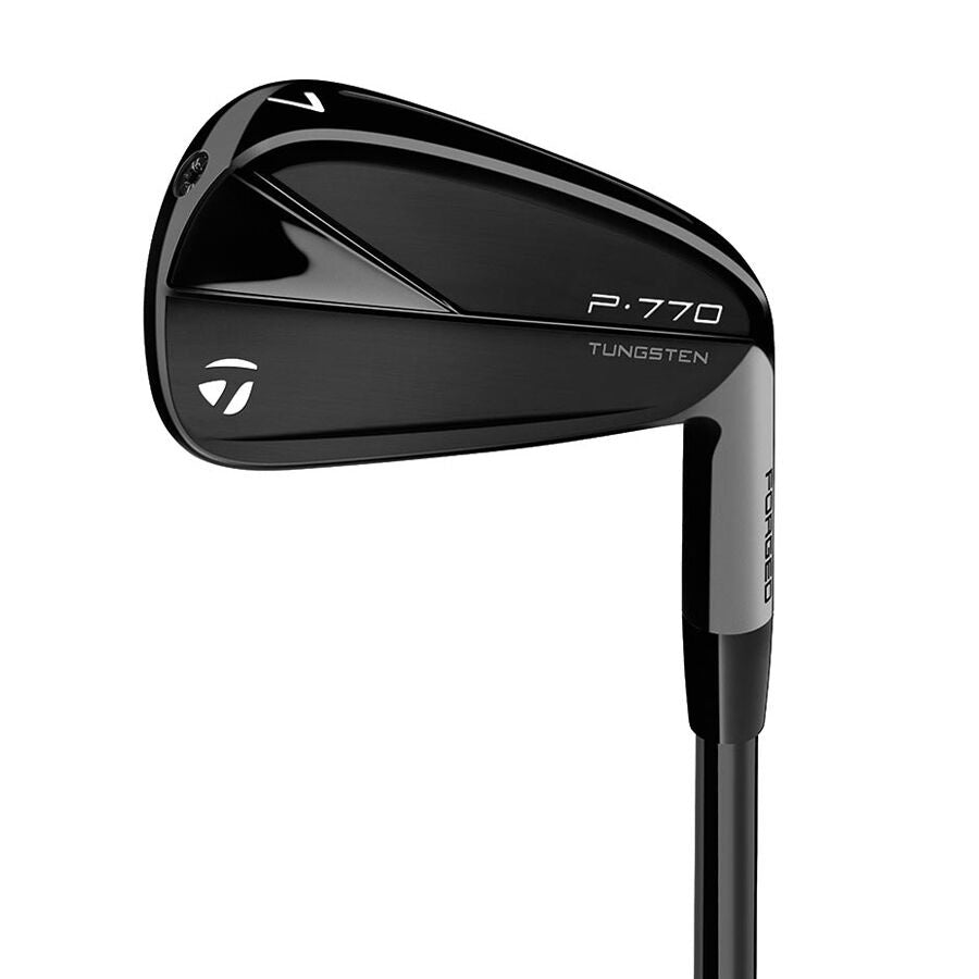 TaylorMade Mens P770 '23 Phantom Black Irons RH 4-PW Steel Stiff