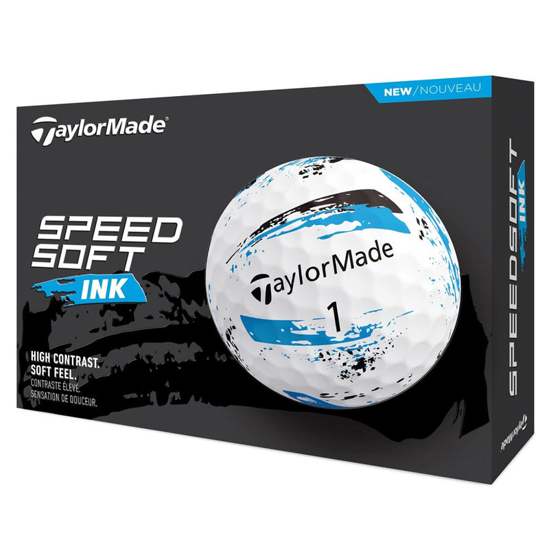TaylorMade TM24 Speed Soft Ink Golf Balls - Dozen