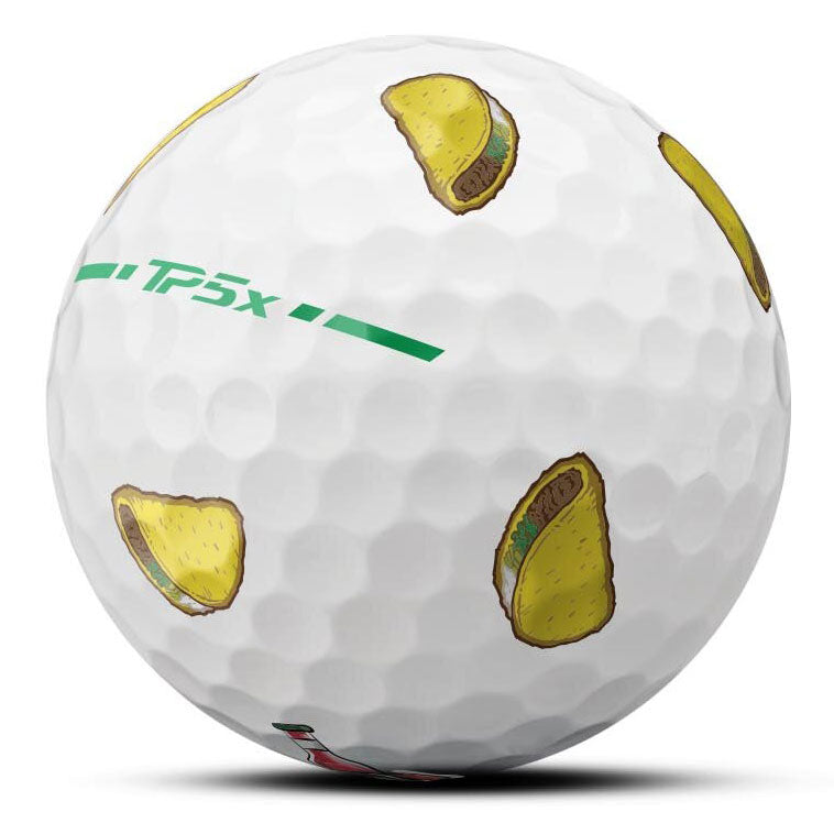 TaylorMade TM24 TP5x Pix 3.0 Taco Golf Balls - Dozen