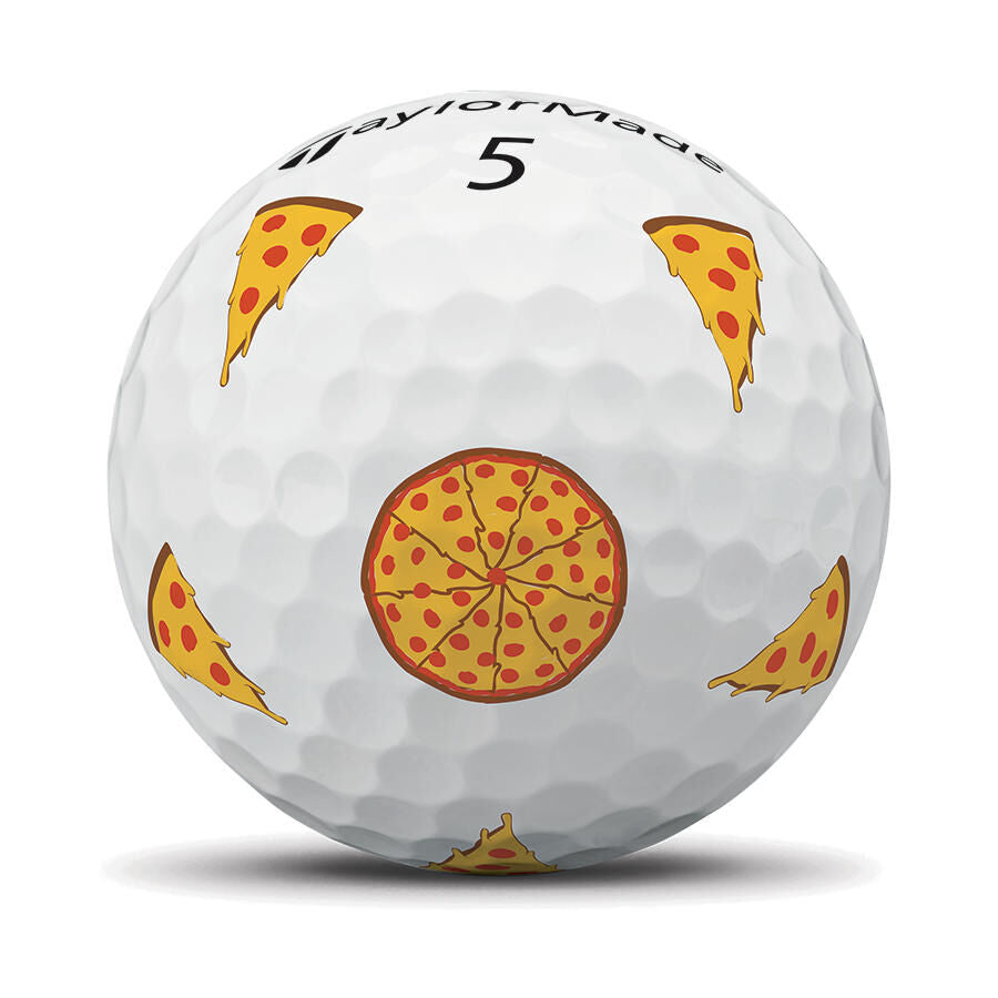 TaylorMade TM25 TP5/TP5x Pix Pizza Party Golf Ball - Dozen