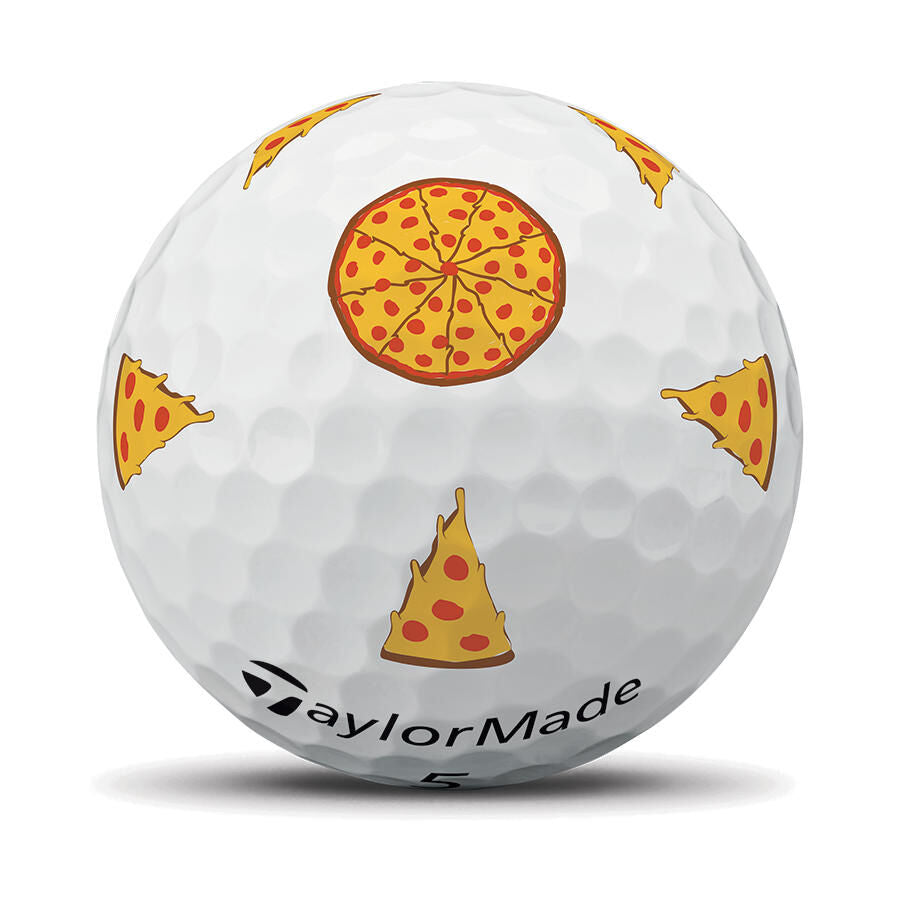 TaylorMade TM25 TP5/TP5x Pix Pizza Party Golf Ball - Dozen