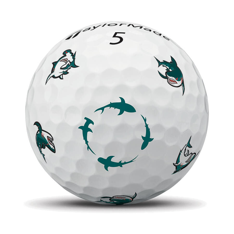 TaylorMade TM25 TP5/TP5x pix Sharks Golf Ball - Dozen