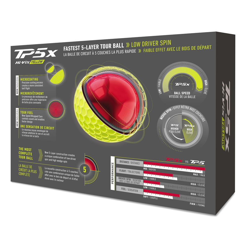 TaylorMade TM26 TP5x Golf Balls - Dozen