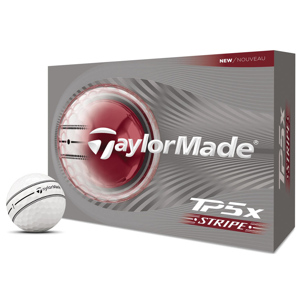 TaylorMade TM26 TP5x Stripe Golf Balls - Dozen