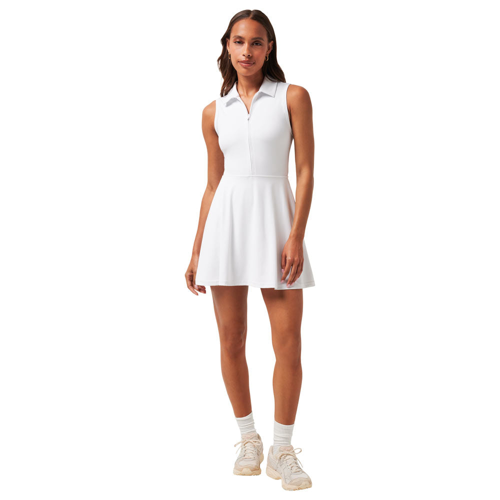 Travis Mathew Ladies Moveknit Sleeveless Zip Dress