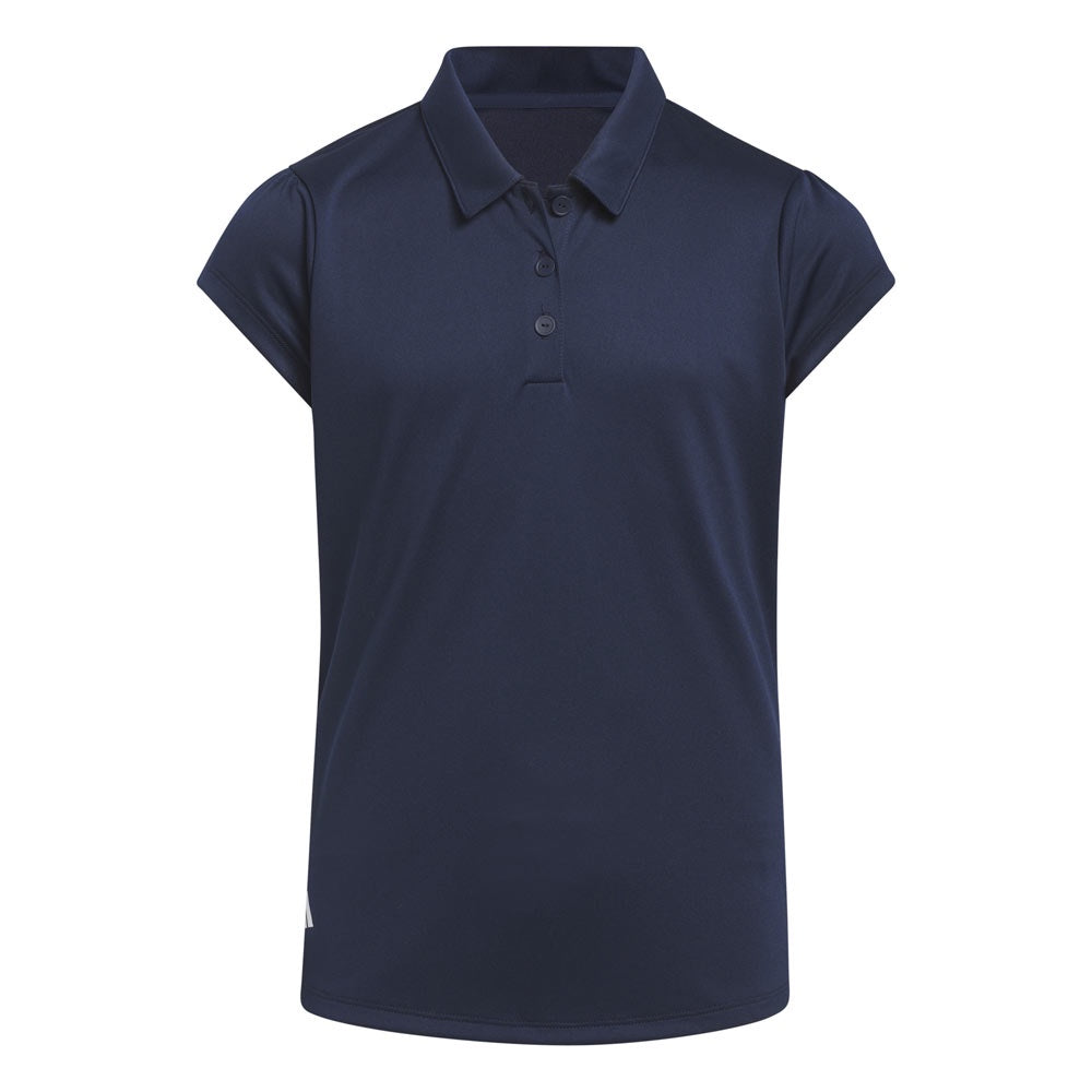 adidas Girls Performance Short Sleeved Polo
