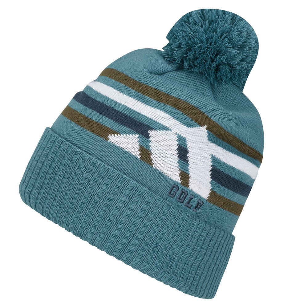 Icon Sports U.S. Soccer Men's Standard Pom Beanie - Officially Licensed, Red, One Size Fits Most