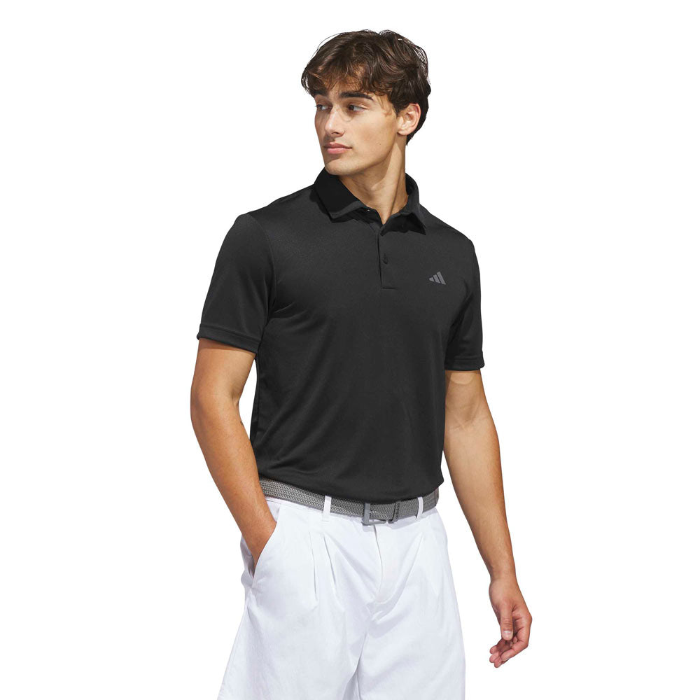 adidas Mens Performance Solid Polo Shirt