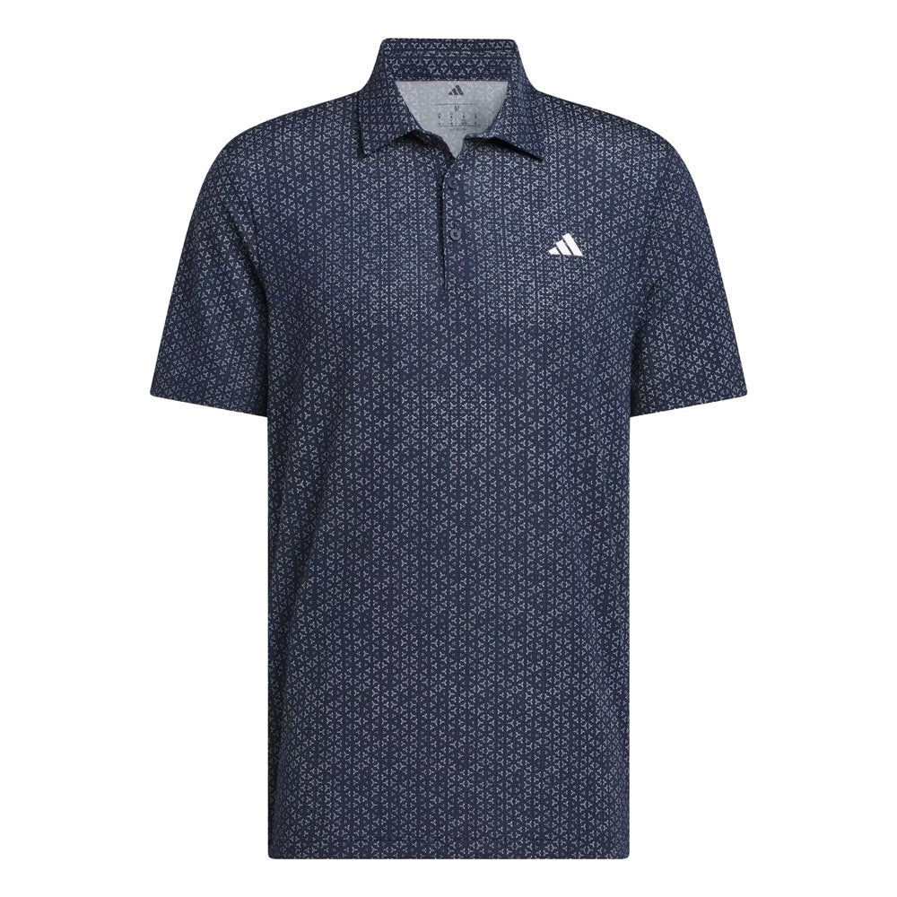 adidas Mens Ultimate365 Mesh Tango Print Climacool Polo