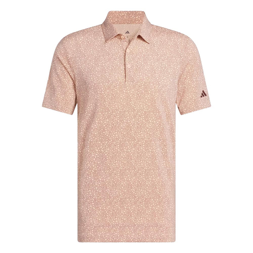 adidas Mens Ultimate365 Mini Bunker Polo Shirt