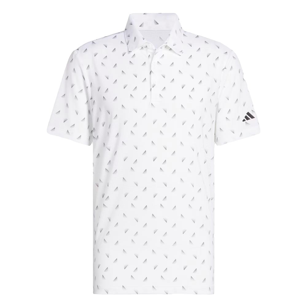 adidas Mens Ultimate365 Printed Mesh Polo '25