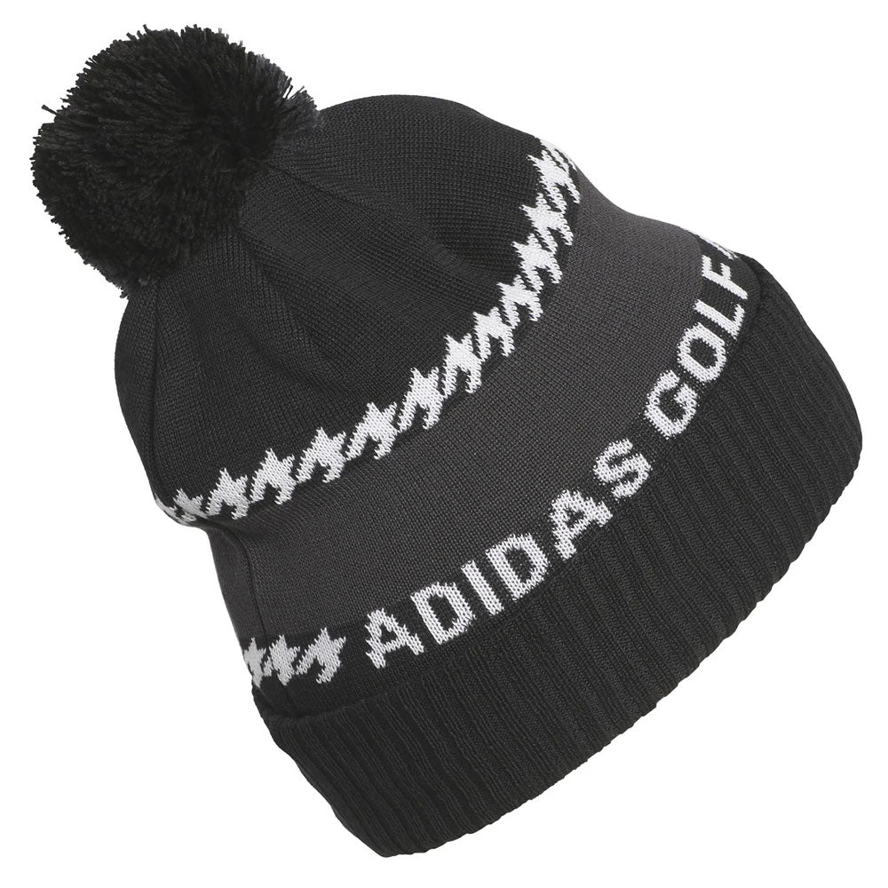 adidas Mens Cold.RDY 3-Stripe Pom Beanie