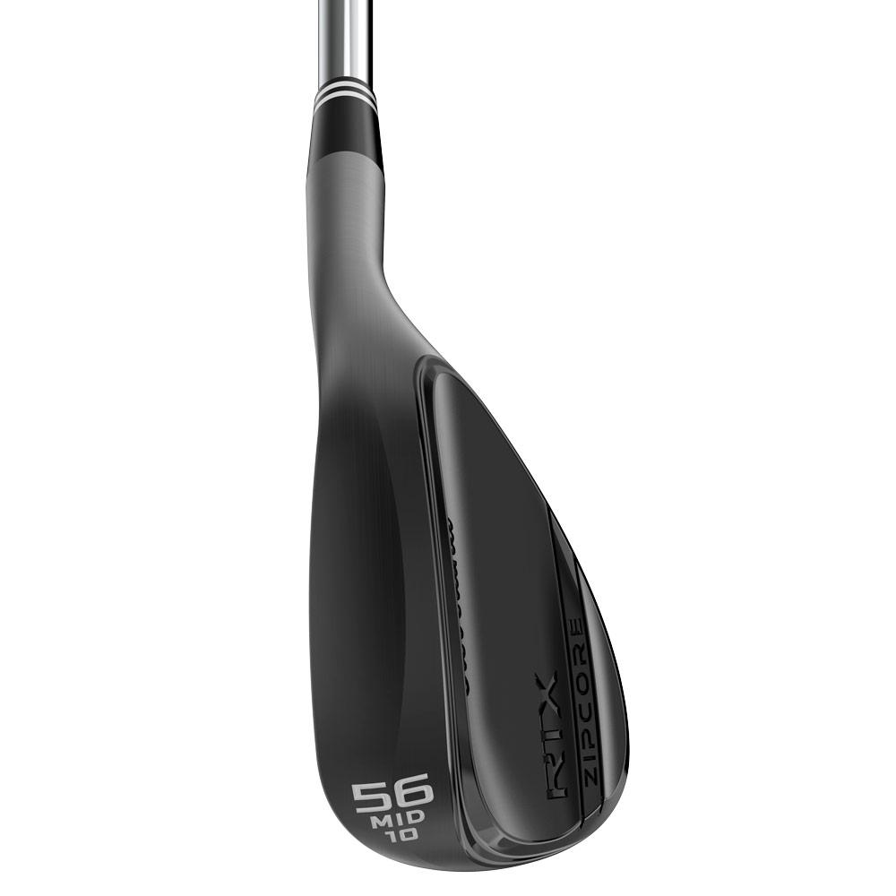 Cleveland RTX ZipCore Black Satin Wedges