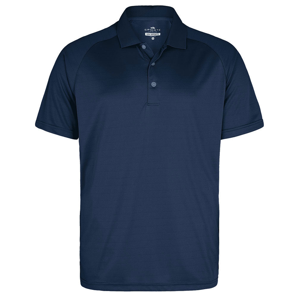 Sporte Leisure Mens Mode Self Stripe Polo