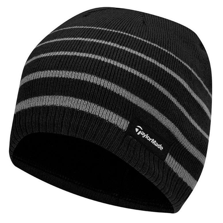 TaylorMade Mens TM17 Stripe Beanie – Golf Warehouse NZ