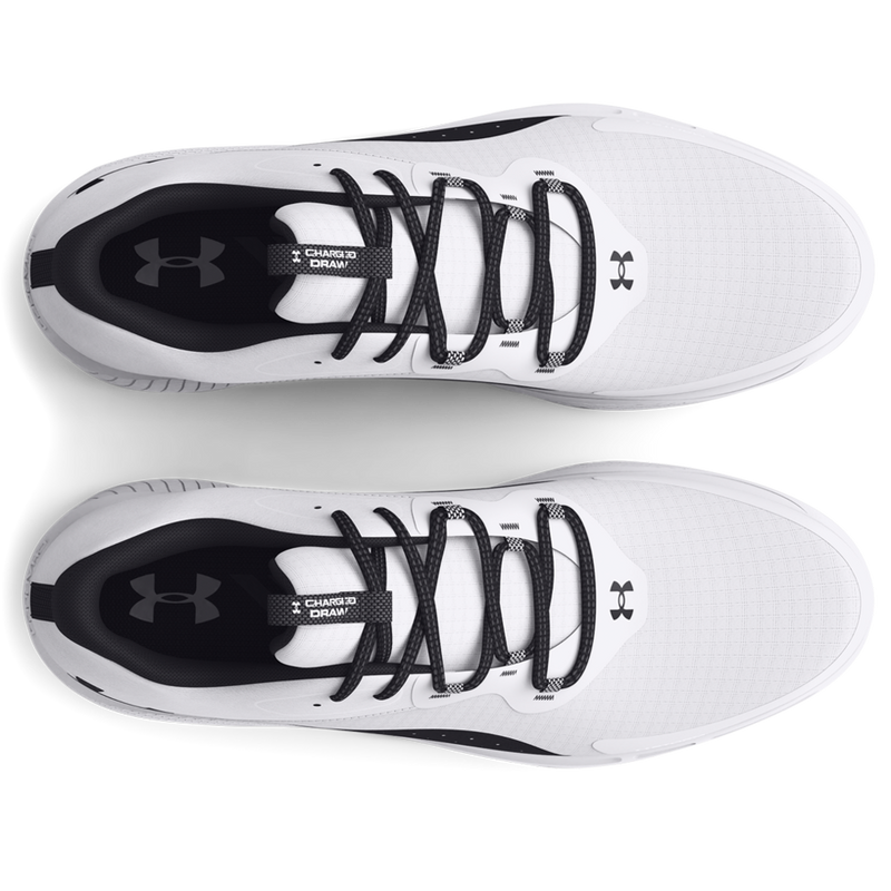Under Armour Mens  Charged Draw 2 Spikeless Golf Shoes